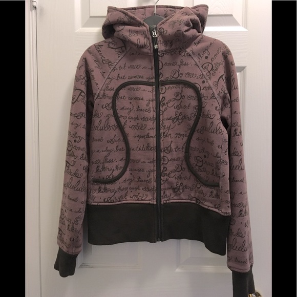 Lululemon Scuba Hoodie Manifesto Script - Picture 1 of 4